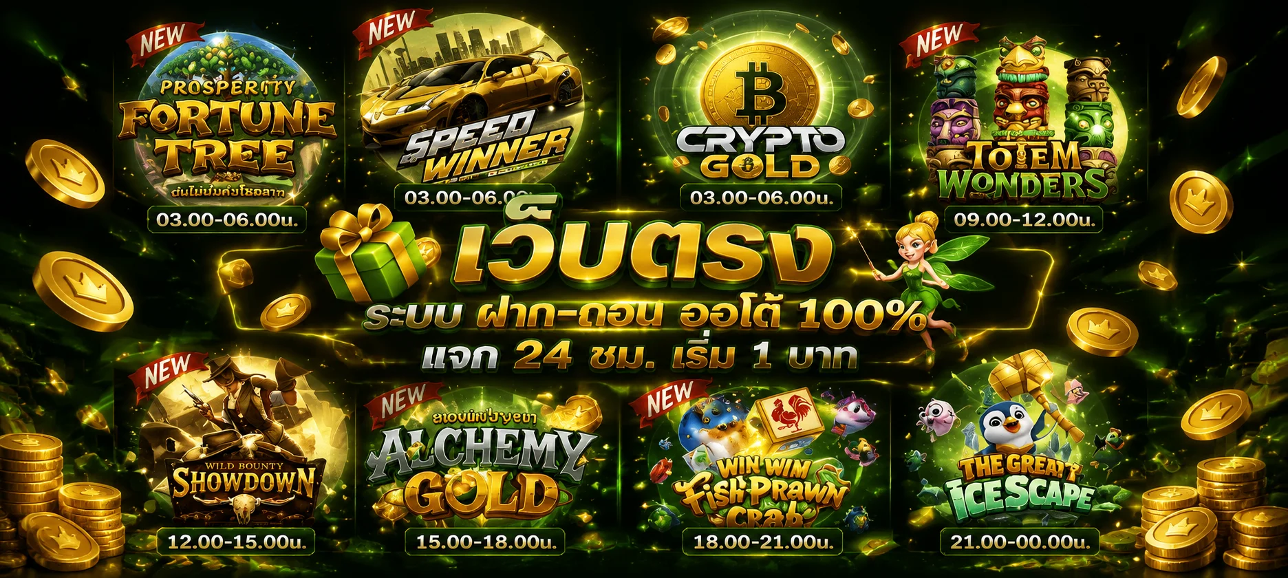 ทดลองเล่นสล็อตฟรี MEWINFUN ทุกค่ายเกม